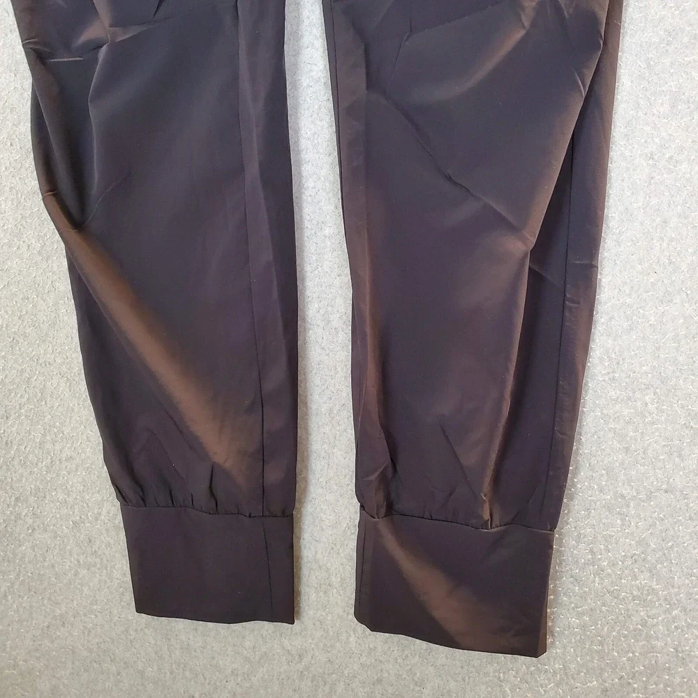 Nike‎ Women Activewear Pants XL Black Woven Bliss Skinny Jogger Logo Dri Fit